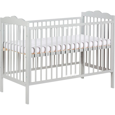 Ліжечко Klups Oliver 120 х 60 см Сіре (OLIVER1)