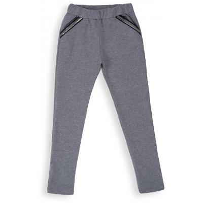 Лосины Breeze с декоративными молниями (9956-164G-gray)