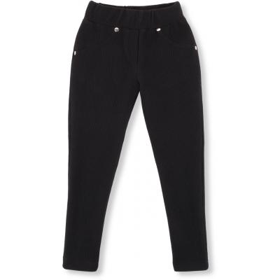 Лосины Breeze в рубчик с карманчиком (9842-140G-black)