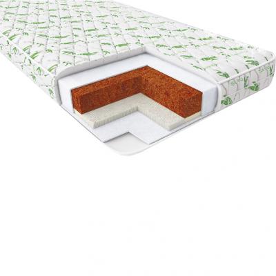 Матрас для детской кроватки Верес Latex+ Aloe vera 125*65*10 см (51.6.04)