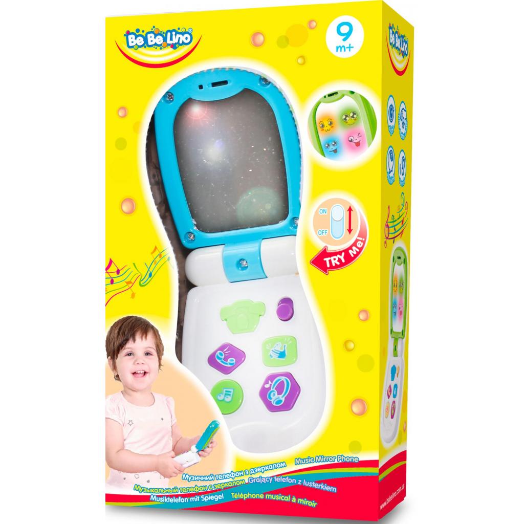 Музыкальная игрушка BeBeLino Телефон с зеркалом (57112)