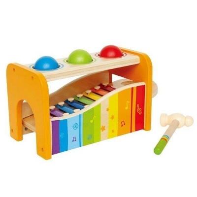 Музыкальная игрушка Hape Ксилофон с шариками (E0305)