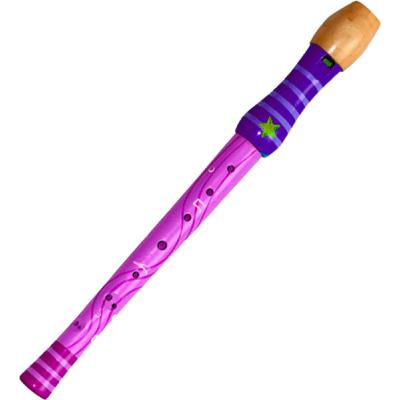 Музыкальная игрушка Мир деревянных игрушек Флейта розово-фиолетовая (Д217-1)