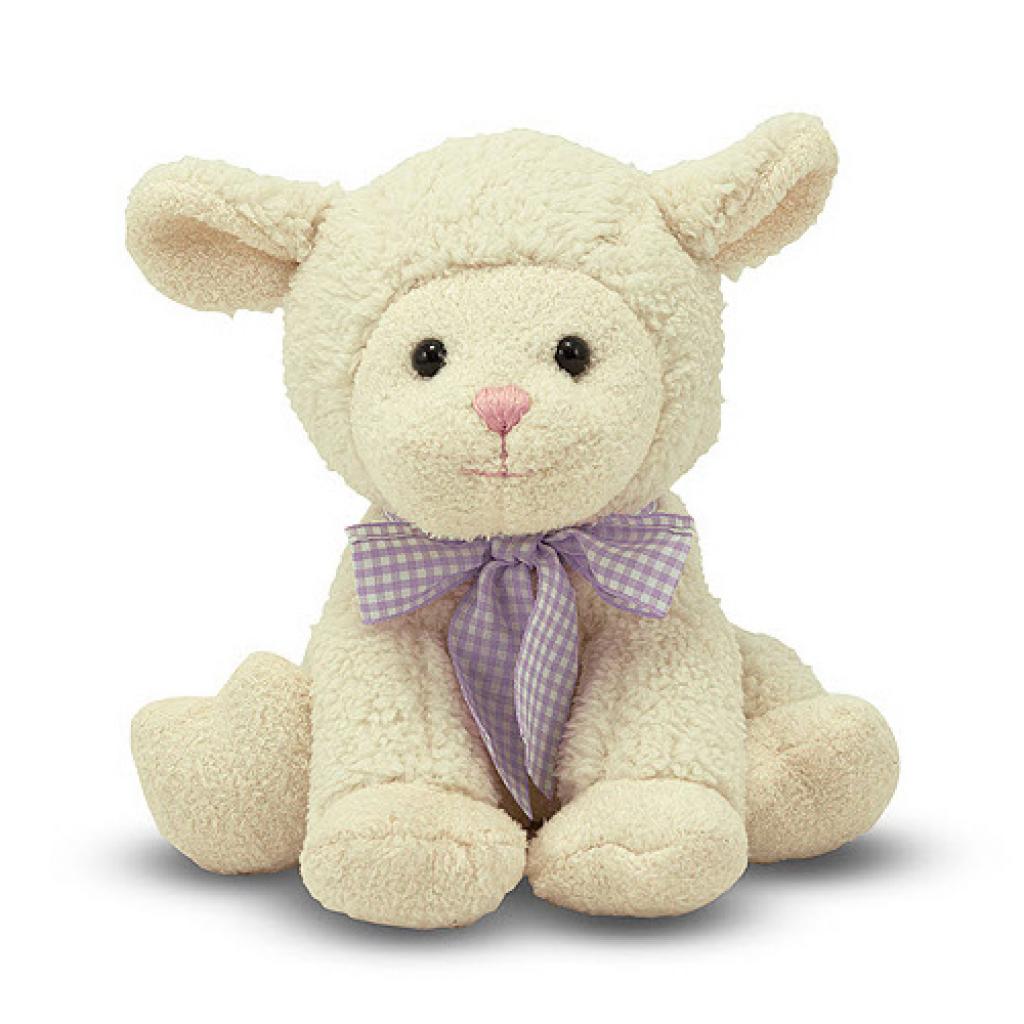 Мягкая игрушка Melissa&Doug Застенчивый ягненок, 23 см (MD7400)