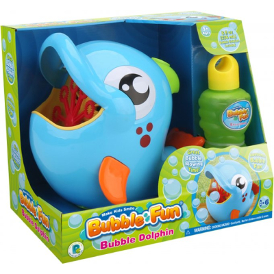 Мыльные пузыри Bubble Fun Дельфин 240 мл (DHOBB10227)