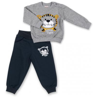 Набор детской одежды Breeze с тигриком (7214-80/B-gray)