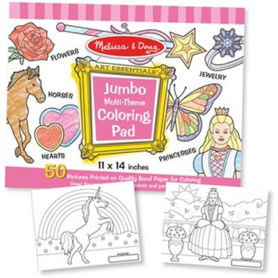 Набор для творчества Melissa&Doug Альбом раскрасок для девочек (MD4225)