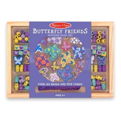 Набор для творчества Melissa&Doug бусинки "Бабочки" (MD4179)