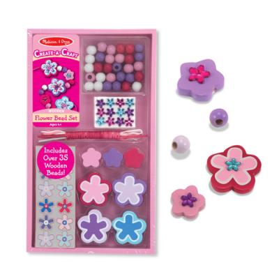 Набор для творчества Melissa&Doug бусинки "Цветы" (MD4176)