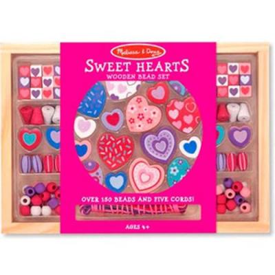 Набор для творчества Melissa&Doug бусинки "Сердечки" (MD4175)