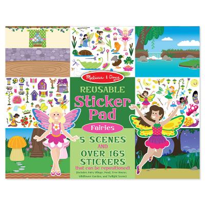 Набор для творчества Melissa&Doug многоразовые наклейки "Феи" (MD8603)