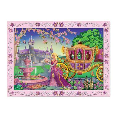 Набор для творчества Melissa&Doug Объемная наклейка по номерам "Сказочная принцесса" (MD4009)