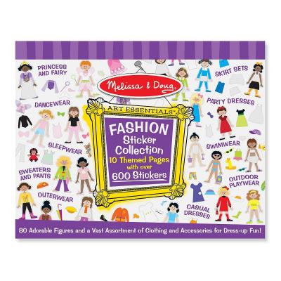 Набор для творчества Melissa&Doug стикеры "Мода" (MD4190)