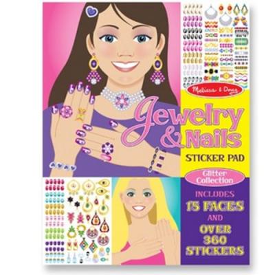 Набор для творчества Melissa&Doug стикеры "Ювелирные изделия и маникюр" (MD4223)