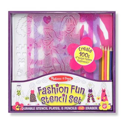 Набор для творчества Melissa&Doug трафареты "Мода" (MD4222)