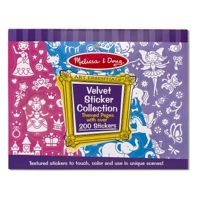 Набор для творчества Melissa&Doug вельветовые стикеры для девочек (MD4235)