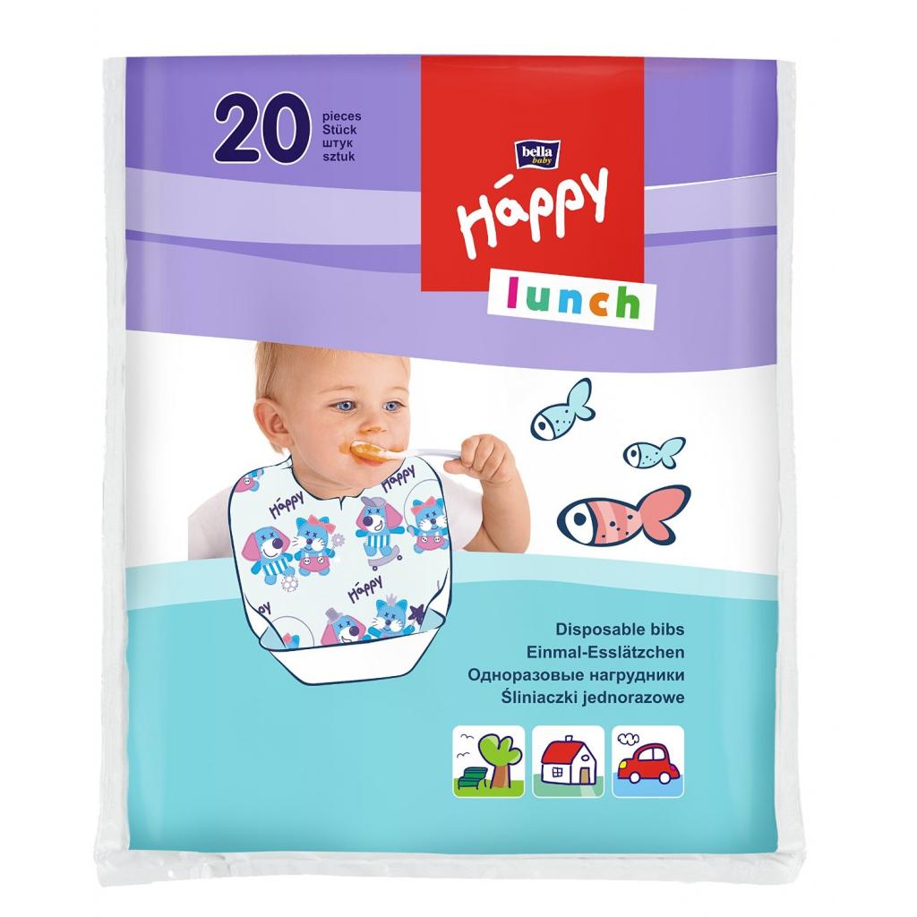 Нагрудничек Bella Baby Happy Lunch 20 шт (5900516651046)