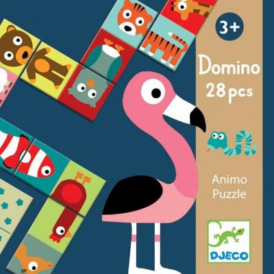 Настольная игра Djeco домино Сложи животное (DJ08165)