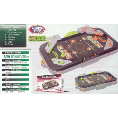 Настольная игра Toys&Games Воздушный хоккей / воздушный футбол (4D281V)