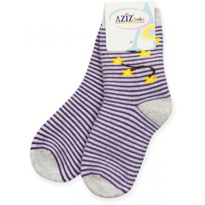 Носки Aziz махровые фиолетовые (C34471-4G-purple)