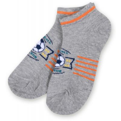 Носки Bross с футбольным мячом серые (11864-3-5B-gray)