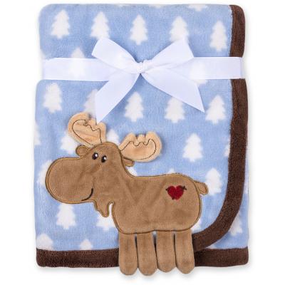Одеяло Luvable Friends с рисунком животных для мальчиков (50439.M)
