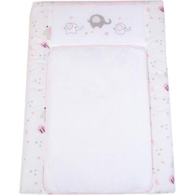 Пеленальный матрасик Верес Elephant pink 50*70 (421.4)