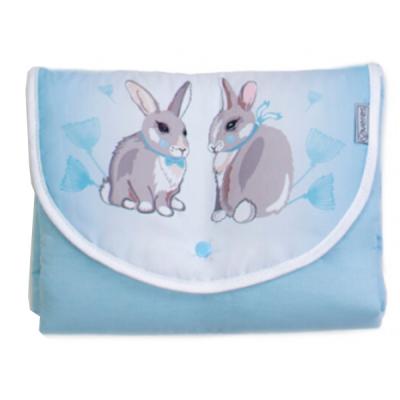 Пеленальный матрасик Верес Summer Bunny blue 57*60 (427.3)