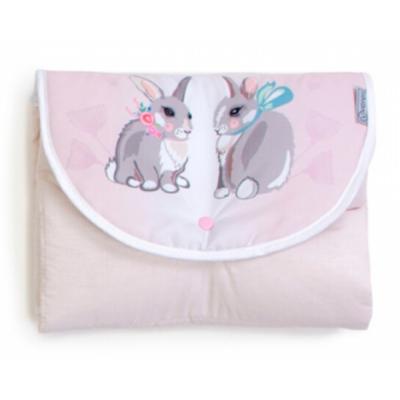 Пеленальный матрасик Верес Summer Bunny pink (57*60) дорожный (427.2)
