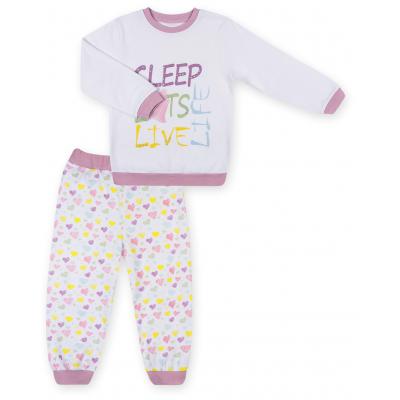 Пижама Bibaby с сердечками (59249-104G-beige)