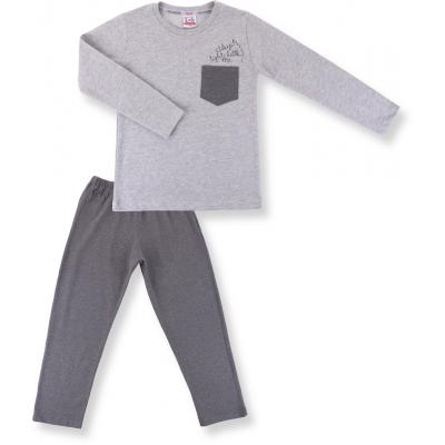 Пижама Breeze с карманчиком (9511-116B-gray)