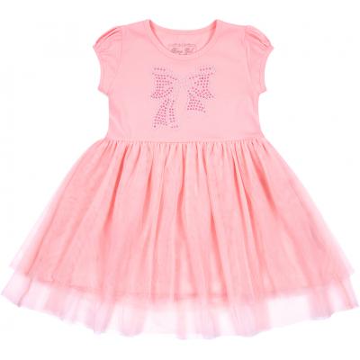 Платье Breeze с бантиком из страз (6283-110G-peach)