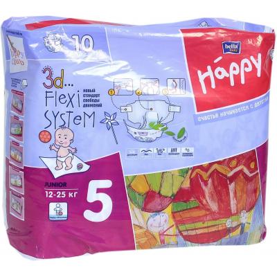 Подгузник Bella Baby Happy Junior 12-25 кг 10 шт (5900516600389)