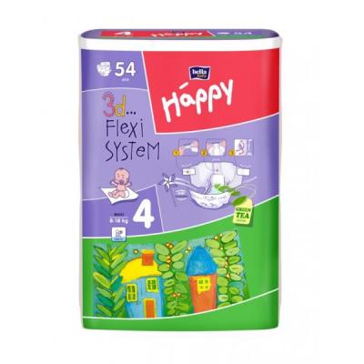 Подгузник Bella Baby Happy Maxi 8-18 кг 54 шт (5900516601065)