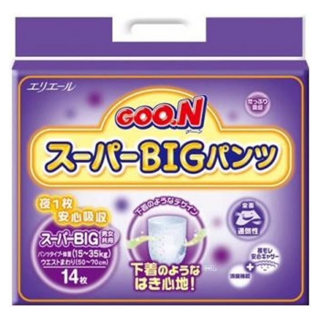 Подгузник GOO.N BB/Огромный для мальчиков (гига) (753493)