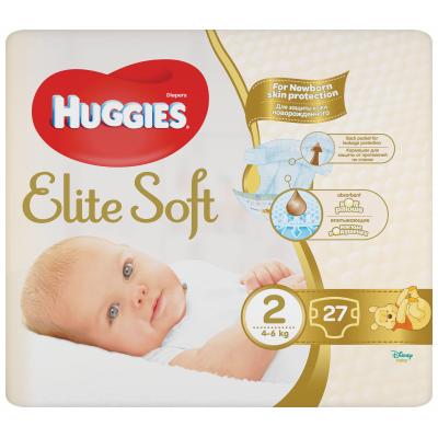 Подгузник Huggies Elite Soft 2 Small 27 шт (5029053545486)