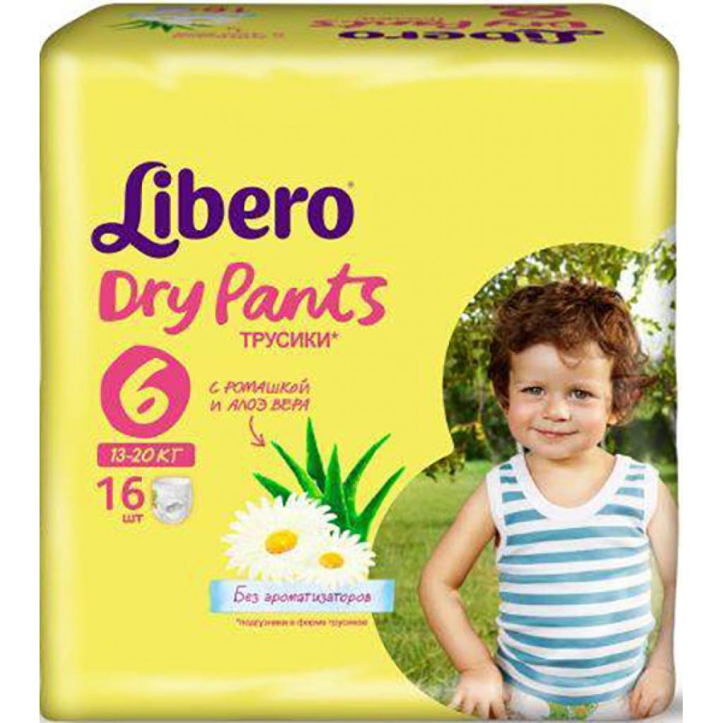 Подгузник Libero DryPants 6 XL (13-20 кг) 16 шт (7322540538779)