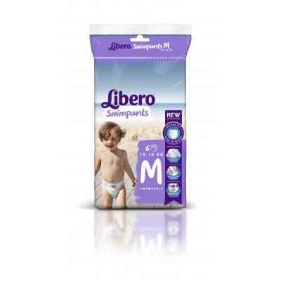 Подгузник Libero Swimpants Medium 6 шт для плаванья (10-16 кг) (7322540375756)