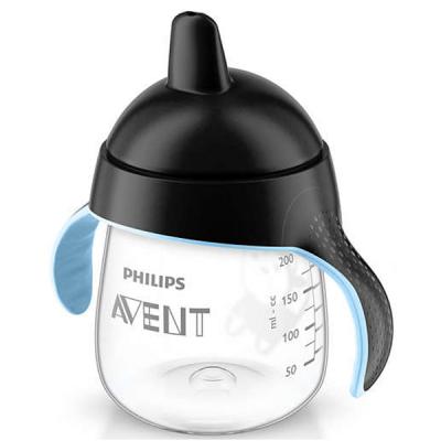 Поильник-непроливайка Philips AVENT 260 мл, 12 мес+ (SCF753/00_black)