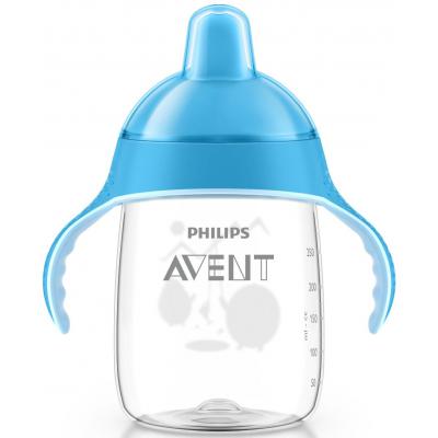 Поильник-непроливайка Philips AVENT 340 мл, 18 мес+ (SCF755/00_blue)