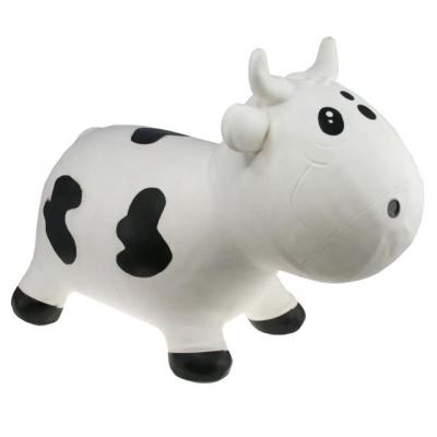 Попрыгун KidzzFarm Коровка Белла бело-черная (с насосом) Milk Cow Bella (KFMC130101)
