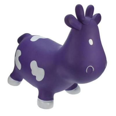 Попрыгун KidzzFarm Коровка Бетси лиловая с белым (с насосом) Milk Cow Betsy (KFMC130306)
