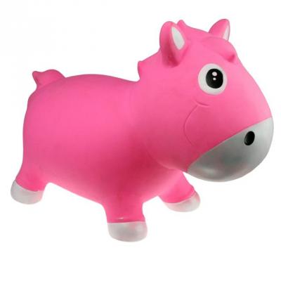Попрыгун KidzzFarm Лошадка Гарри розовый с белым (с насосом) /Horse Harry (KFPO130204)