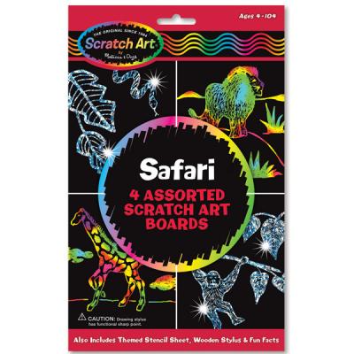 Развивающая игрушка Melissa&Doug Набор царапок Сафари (MD5916)