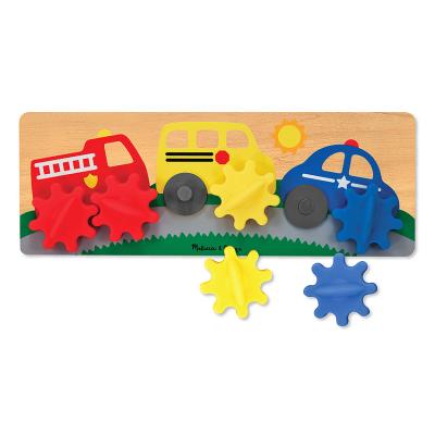 Развивающая игрушка Melissa&Doug Шестеренки Спецмашинки (MD3043)