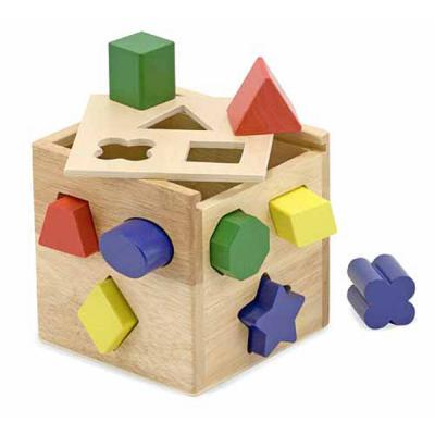Развивающая игрушка Melissa&Doug Сортировочный куб (MD575)