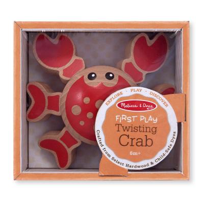 Развивающая игрушка Melissa&Doug Спрячь лапки крабика (MD4038)
