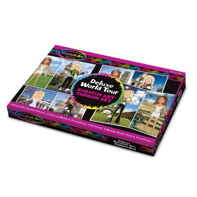 Развивающая игрушка Melissa&Doug Супер-набор царапок Путешественницы (MD5988)
