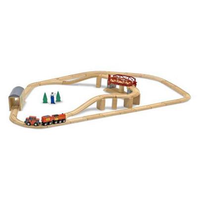 Развивающая игрушка Melissa&Doug Железная дорога (MD704)