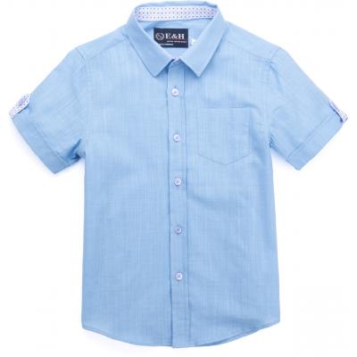 Рубашка Breeze с коротким рукавом (1280-128B-blue)
